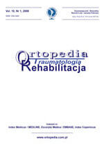 wydawnictwo Ortopedia Traumatologia Rehabilitacja